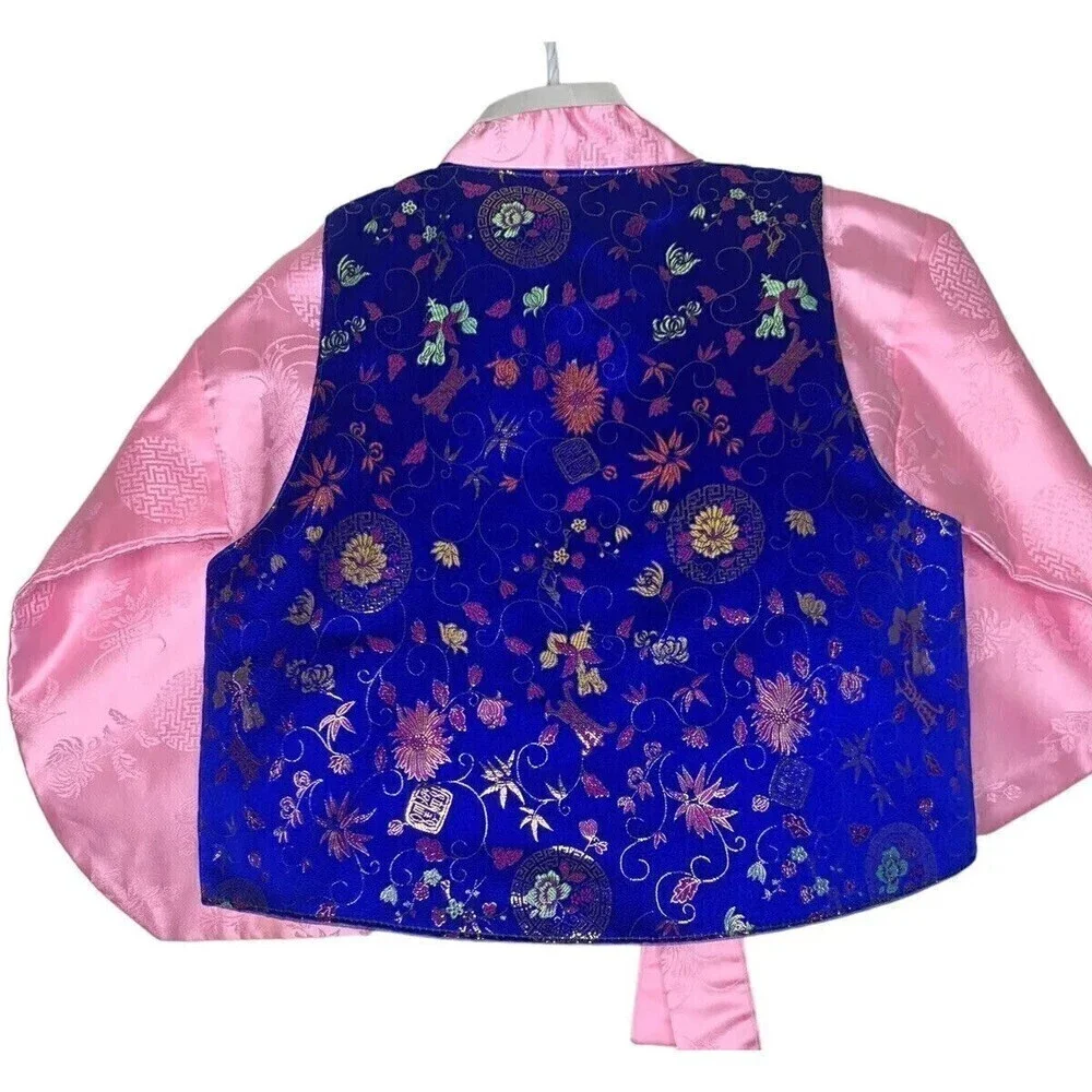 Geisha Girl Japanese Kimono, Jacket & Vest Costume Size XS Handmade